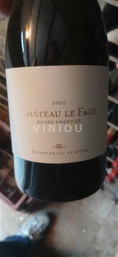 Jihozápad Bergerac Château Le Fagé Prestige 2022