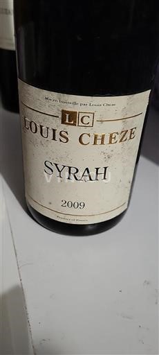 Alpen en Rhônevallei Rhodanische Heuvels Louis Cheze Syrah 2009