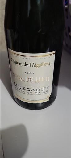 Loiredalen Muscadet-Sèvre-et-Maine Château L'Aiguillette 2008