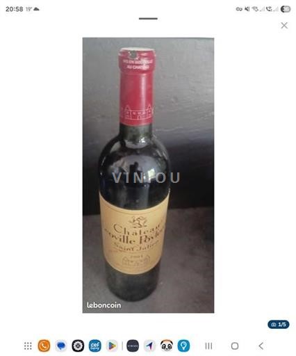 Burdeos Saint-Julien Grand Cru Château Léoville Poyferré 2008