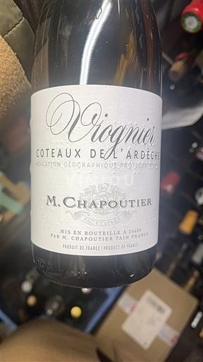 Alpes e regiões Ródano Coteaux de l'Ardèche M. Chapoutier Viognier 2022
