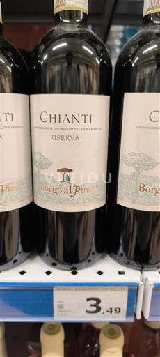 Toskánsko Chianti Borgo al Pino Riserva 2021