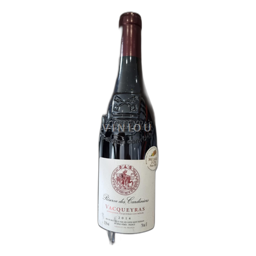 Thung lũng Rhône Vacqueyras Réserve des Cardinaux 2014