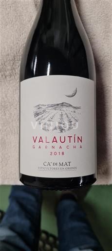 Madrid Không được chỉ định Ca’ di Mat Valautín Garnacha 2018