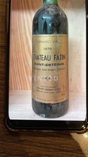 Bordeaux Saint-Estèphe Château Fatin 1976