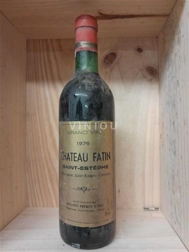 Bordeaux Saint-Estèphe Château Fatin 1976