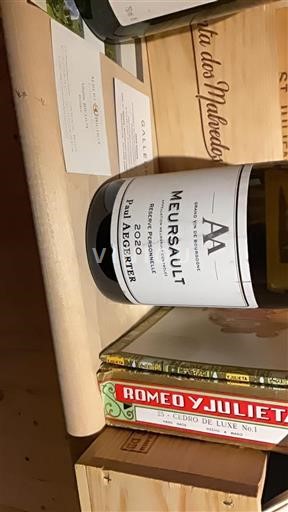 Burgundy Meursault Premier Cru Paul Aegerter Réserve Personnelle 2020