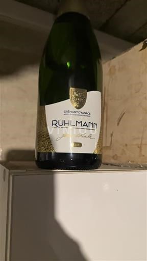 Vin Effervescent Blanc sec Brut Ruhlmann-Schutz Non millésimé France Alsace Crémant-d'alsace AOC