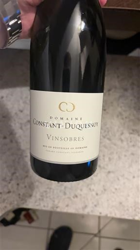 Valle del Rodano Vinsobres Domaine Constant-Duquesnoy 2020