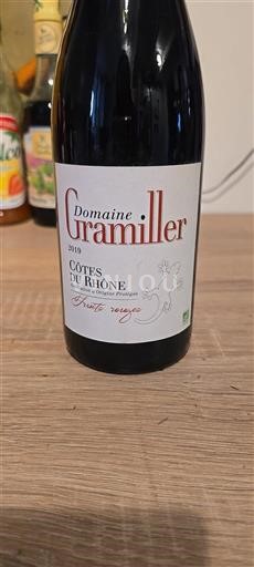 Rhône Valley Côtes du Rhône Domaine Gramiller 2019