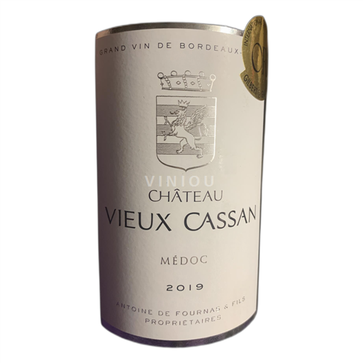 Bordéus Médoc Château Vieux Cassan 2019