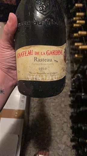 Rhône Valley Rasteau Château La Gardine 2010