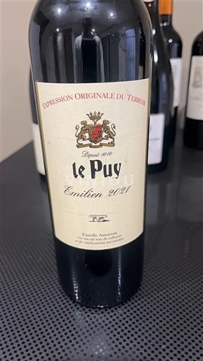 Bordeaux Francs Côtes de Bordeaux Le Puy Emilien 2021