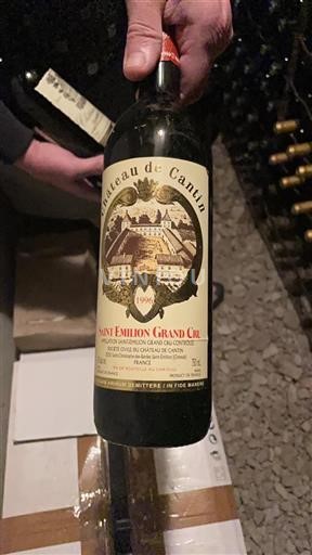 Bordeaux Saint-Émilion Grand Cru Grand Cru Château Cantin 1996