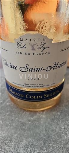 Bourgogne Maison Colin Seguin Cloître Saint-Martin 2023