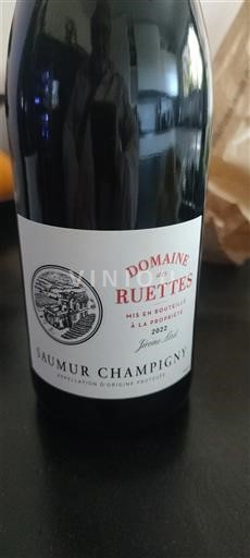 Thung lũng sông Loire Saumur-champigny Domaine Des Ruettes 2022