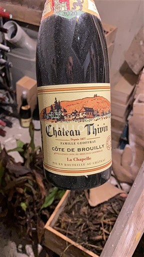 Beaujolais Côte-de-Brouilly Château Thivin La Chapelle 2020
