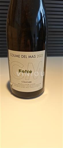 Roussillon Collioure Coume Del Mas Folio 2023