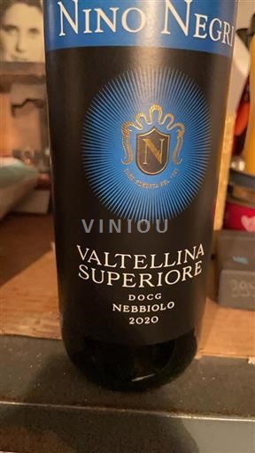 Lombardy Thượng Valtellina Nino Negri 2020