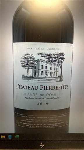 Bordeaux Lalande-de-Pomerol Château Pierrefitte 2022
