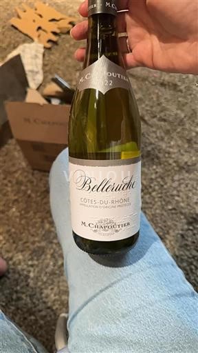 Vallée du Rhône Côtes-du-rhône M. Chapoutier Belleruche 2022