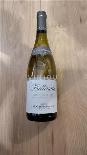 Valle del Ródano Côtes del Ródano M. Chapoutier Belleruche 2022