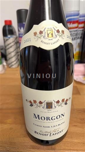 Beaujolais Morgon Benoit Lafont 2023