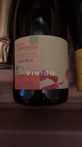 Alzacija Crémant d'Alsace Domaine Bliemerose Extra Brut 2019