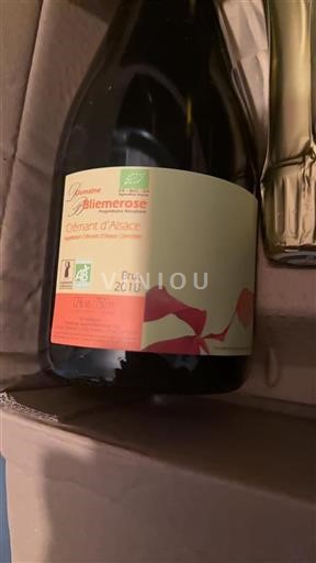 Alzacija Crémant d'Alsace Bliemerose 2018