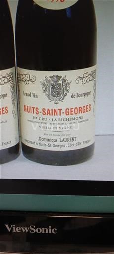 Burgund Nuits-Saint-Georges Premier Cru Dominique Laurent La Richemone 1998
