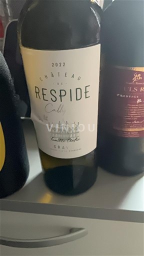 Bordeaux Graves Château de Respide Callipyge 2022