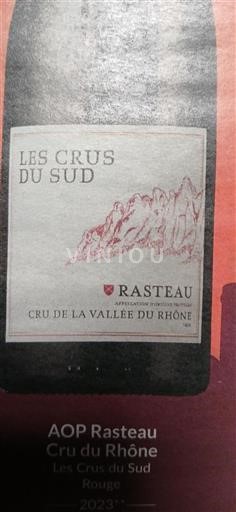 Vale do Ródano Rasteau Les Crus du Sud 2023