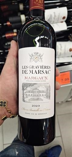Bordeaux Margaux Les Gravières de Marsac 2023