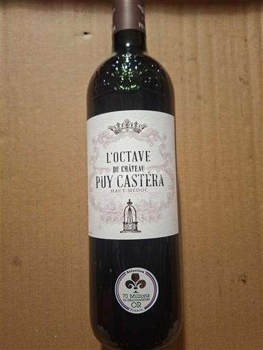 Bordo Haut-Médoc Château Puy Castéra L'Octave 2022