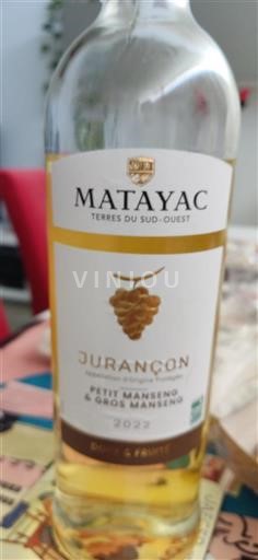 Zuidwest-Frankrijk Jurançon Matayac 2022