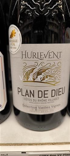 Valle del Rodano Côtes-du-rhône-villages Hurlevent Plan de Dieu 2023