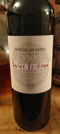 Bordeaux Saint-Estèphe Famille JM Cazes 2019
