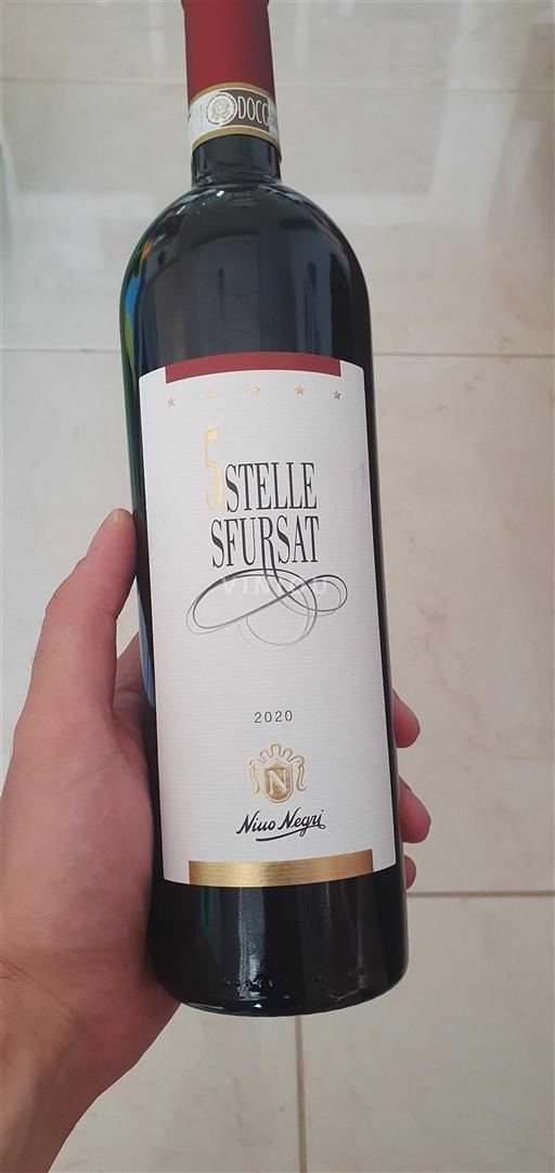 Lombardie Sforzato di Valtellina Nino Negri 5 Stelle Sfursat 2020