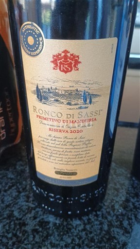 Apulien Primitivo di Manduria Ronco di Sassi Riserva 2020