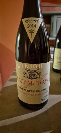 Vale do Ródano Châteauneuf-du-Pape Château Rayas Réservé 2014