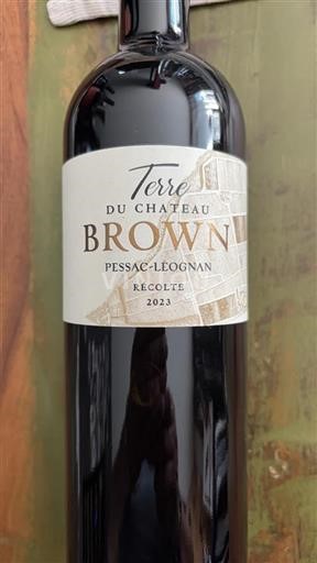 Bordéus Pessac-Léognan Château Brown Terre 2023