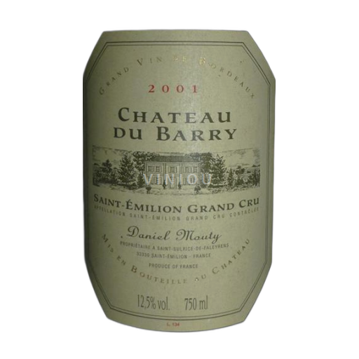 Burdeos Saint-Émilion Gran Cru Château Barry 2001