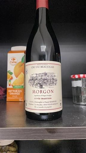 Beaujolais Morgon E.A.R.L. Christophe et Daniel Rampon Tradition 2023