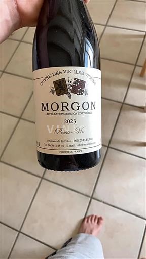 Beaujolais Morgon Presti-Vin des Vieilles Vignes 2023