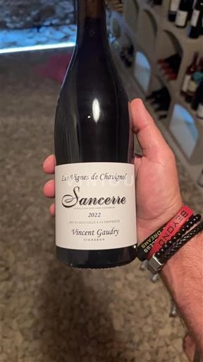 Vallée de la Loire Sancerre Vincent Gaudry Les Vignes de Chavignol 2022