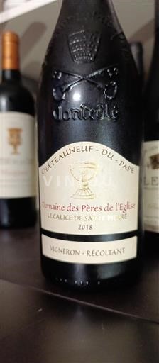 Rhône-dalen Châteauneuf-du-Pape Domaine Des Pères de l'Eglise Le Calice de Saint Pierre 2018