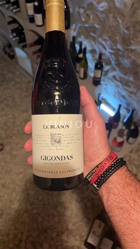 Rhône-dalen Gigondas Le Blason Ikke årgangsbestemt