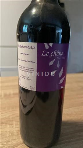 Sudoeste Côtes del Lot Domaine Chêne Rond Le chêne 2018