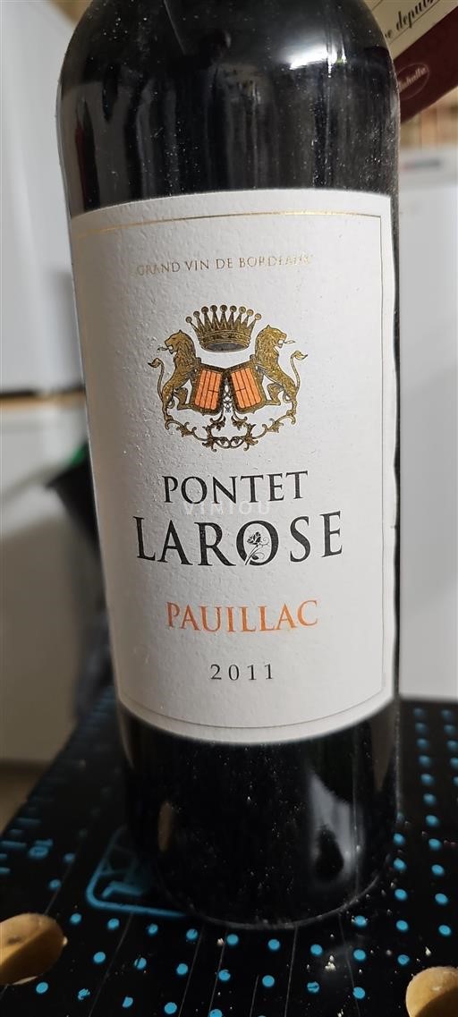 Burdeos Pauillac Pontet Larose 2011