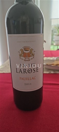 Bordeaux Pauillac Pontet Larose 2011